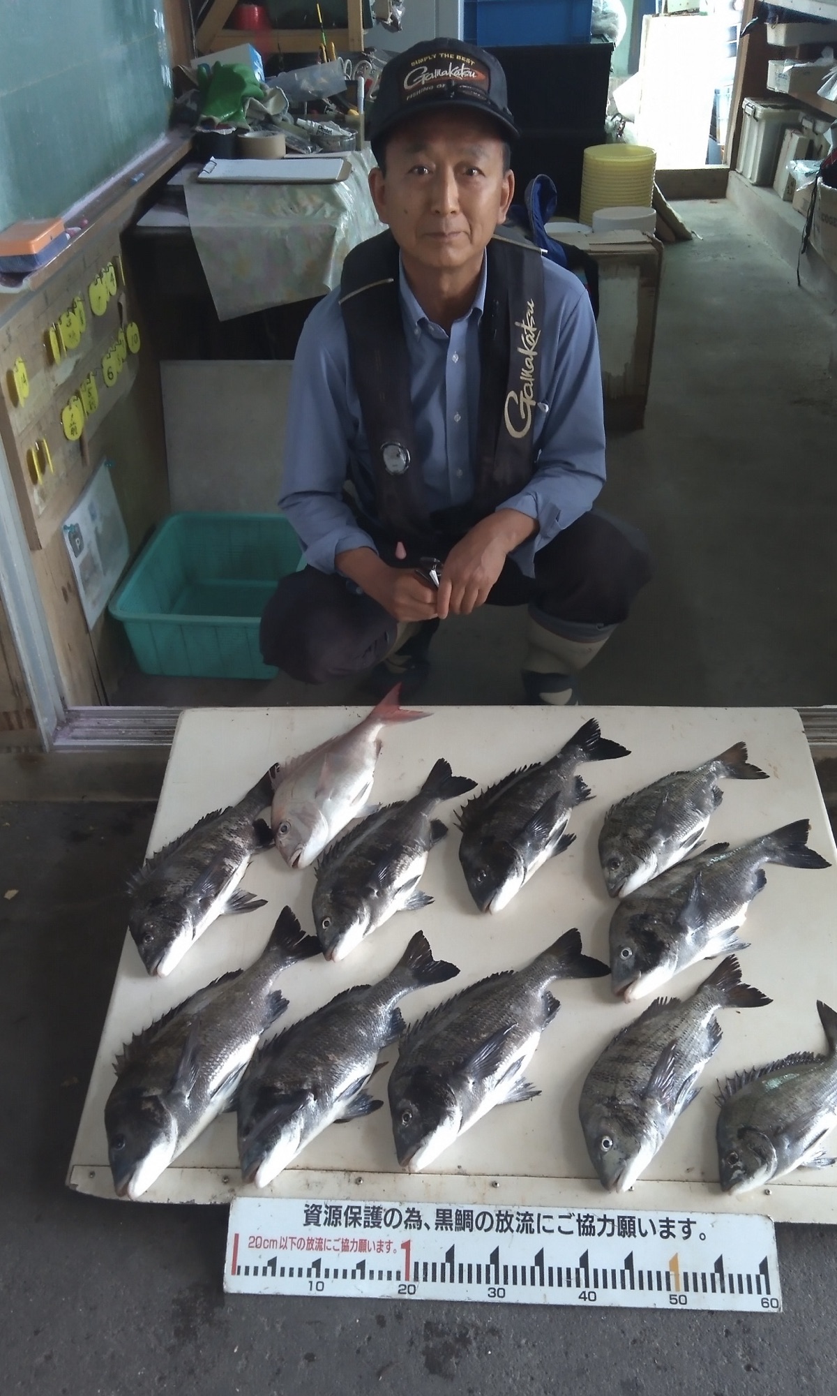 一文字堤で大釣り（＾Ｏ＾☆♪サムネイル