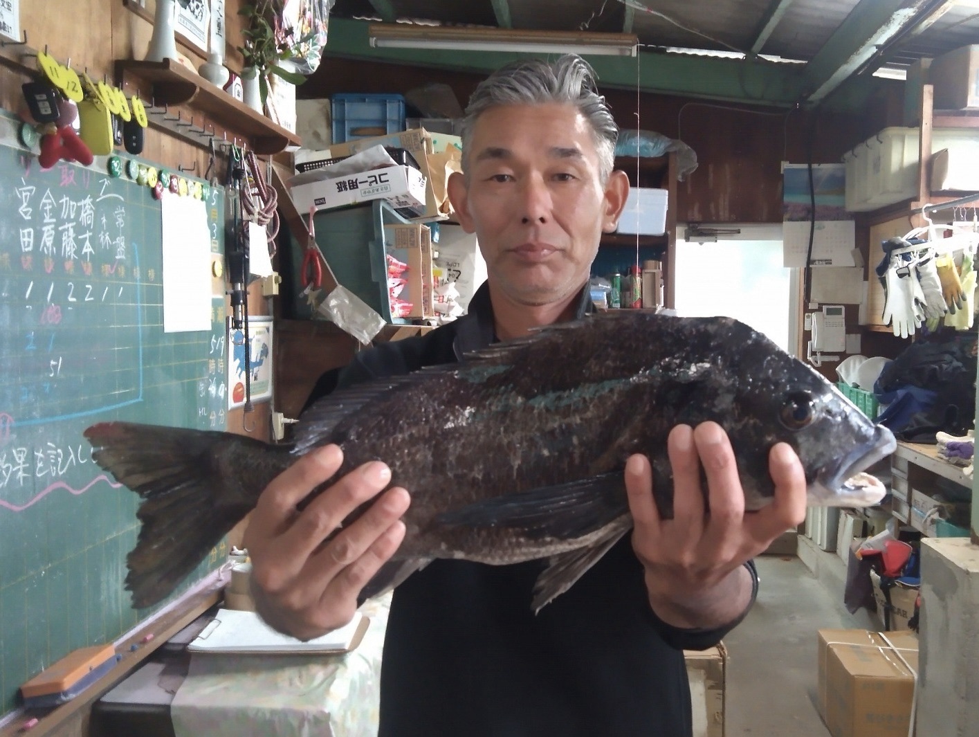 一文字堤で年無しが釣れた*\(^o^)/*サムネイル
